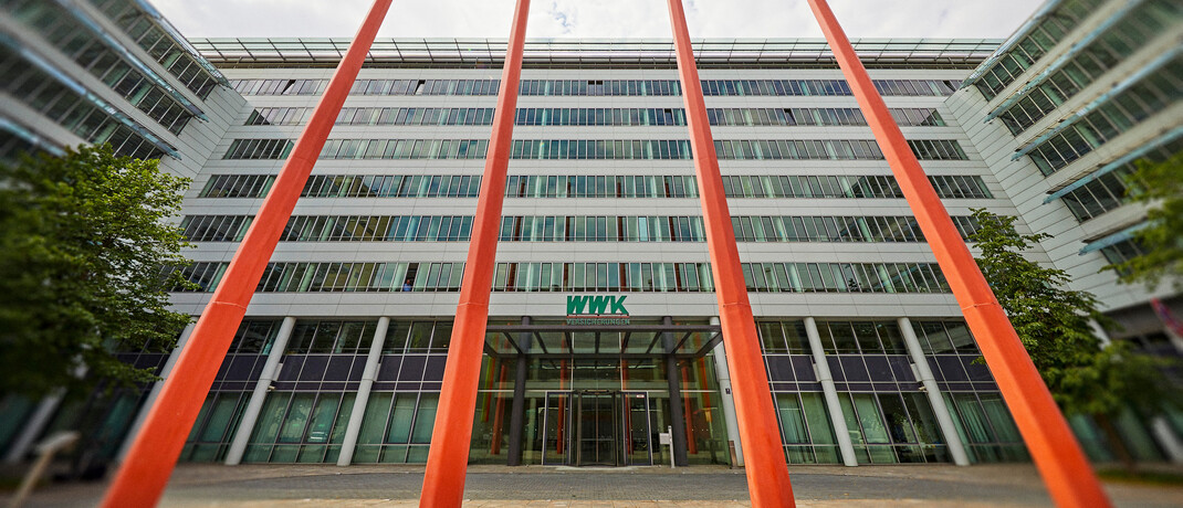 Haupteingang der WWK-Zentraldirektion