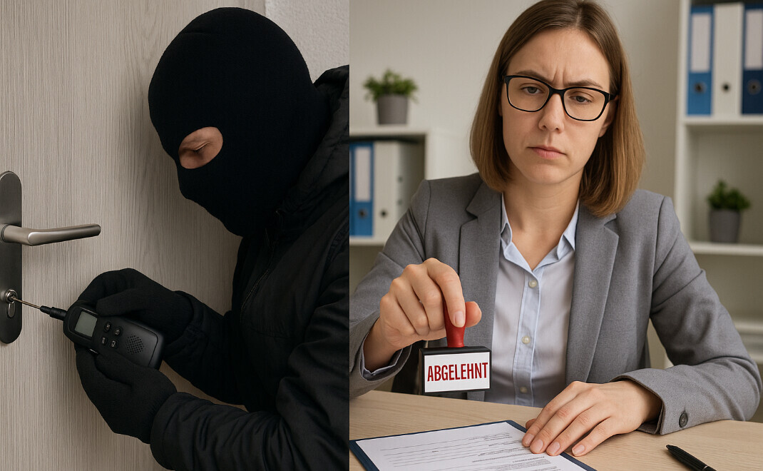 Foto: Spurenloser Einbruch – die Schattenseite der Hausratversicherung