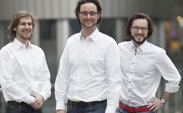 Fairr-Erfinder Ambros Gleißner, Jens Jenneissen und Alexander Khim (von links). Foto: Fairr.de