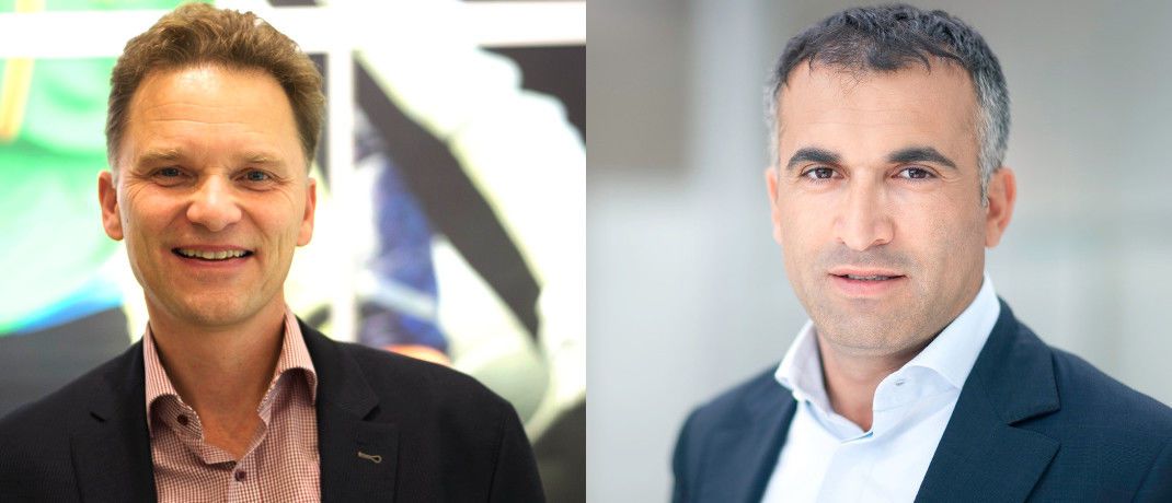 Baki Irmak (rechts) und Stefan Waldhauser: Das Duo bringt den Aktienfonds The Digital Leaders Fund auf den Markt.