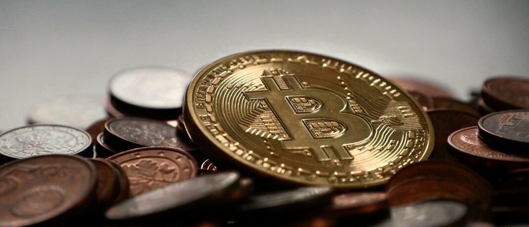 Symbolische Bitcoin-Münze: Mit dem Blockchain-Quiz von Wevest können Interessierte ihre Krypto-Kenntnisse testen