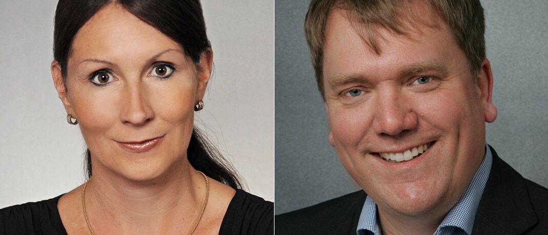 Gösta Jamin (r.) und Stefanie Hehn lehren an der Hochschule für Wirtschaft und Gesellschaft Ludwigshafen am Rhein.