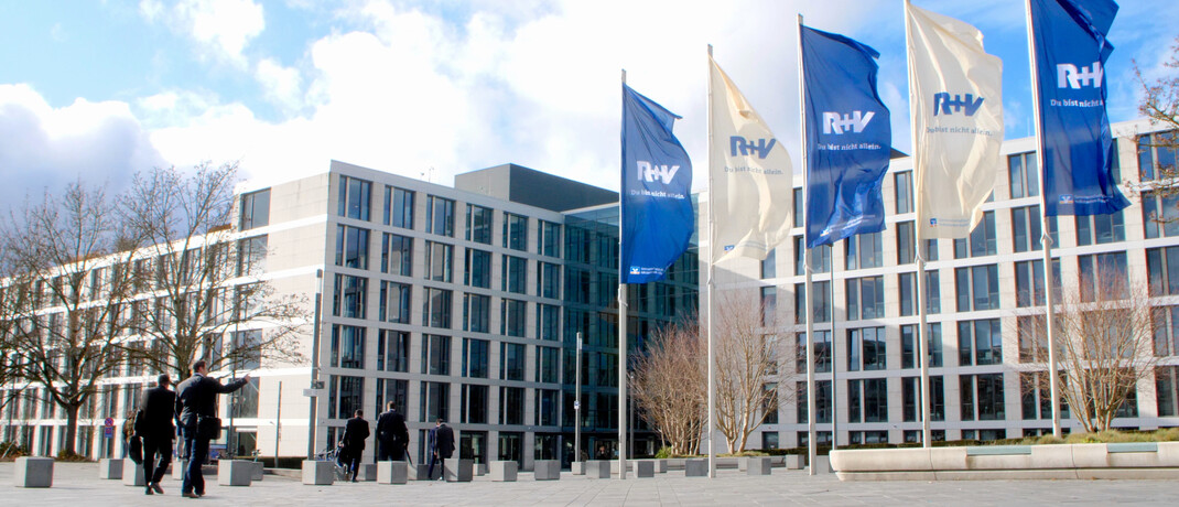 Gebäude der R+V in Wiesbaden